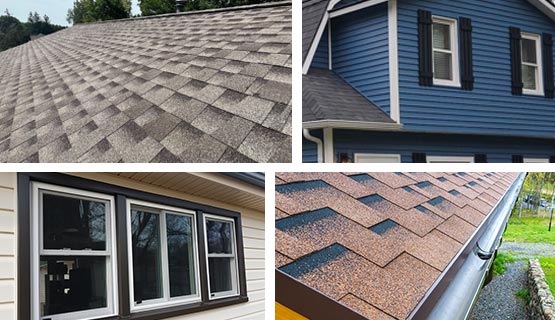 roof, siding, window and gutter service