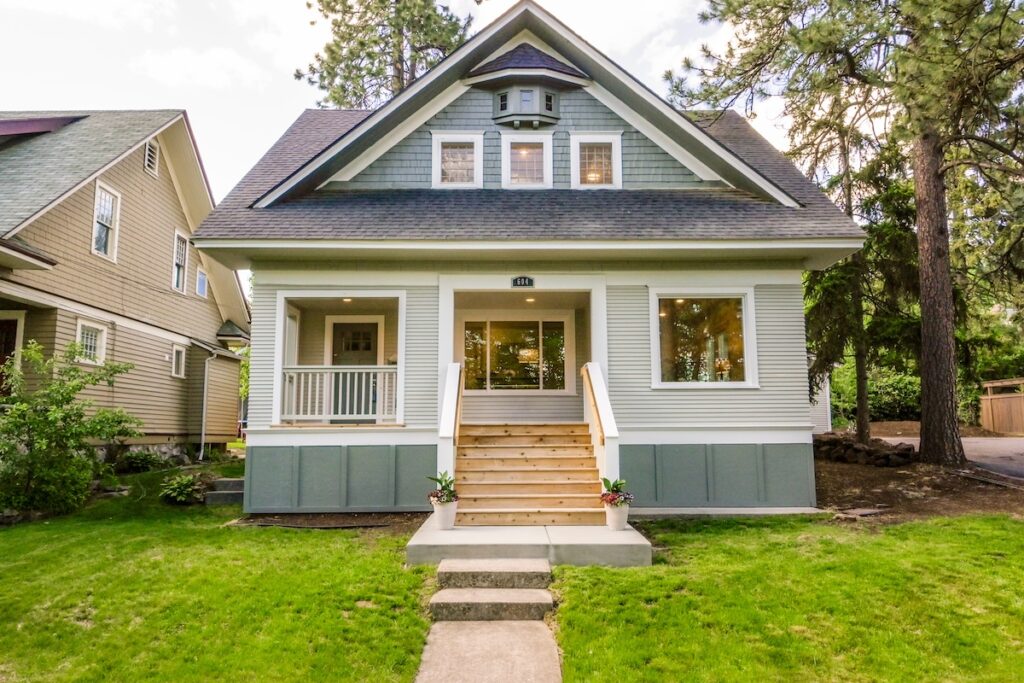 house with new siding
